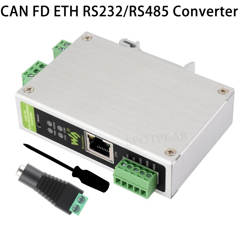 Industrial CAN FD ETH/RS232/RS485 bidirectional converter CAN2.0A/B